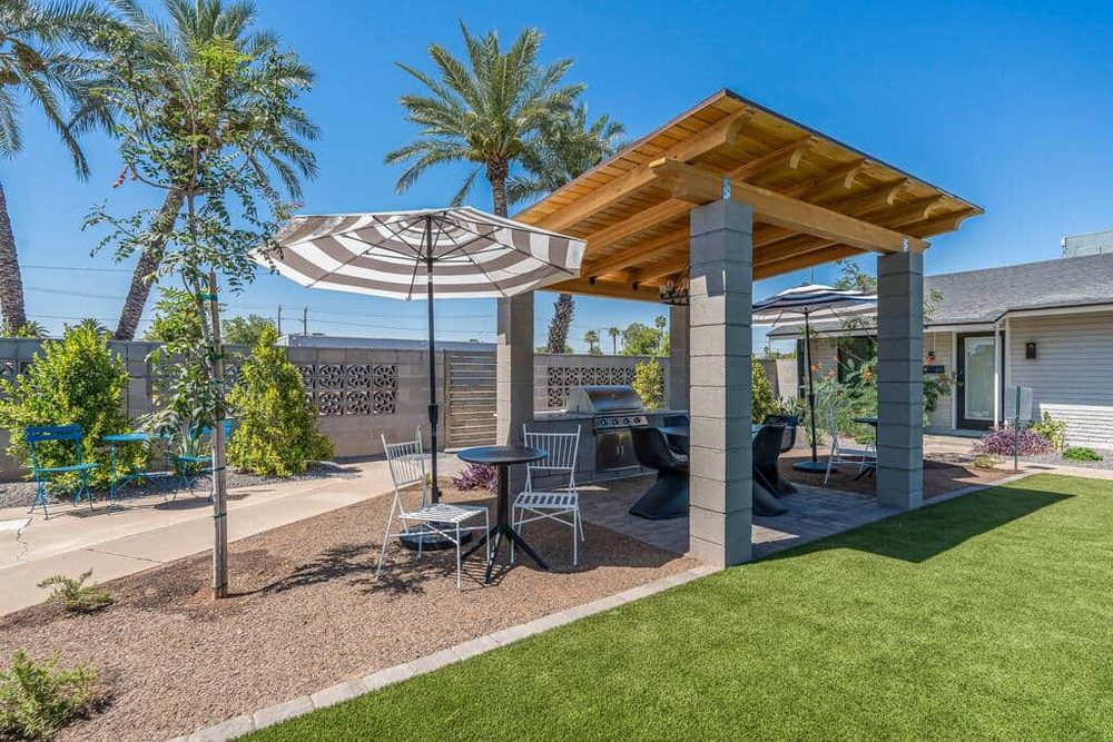 Grill pavilion alternate view at Second Sunrise Recovery